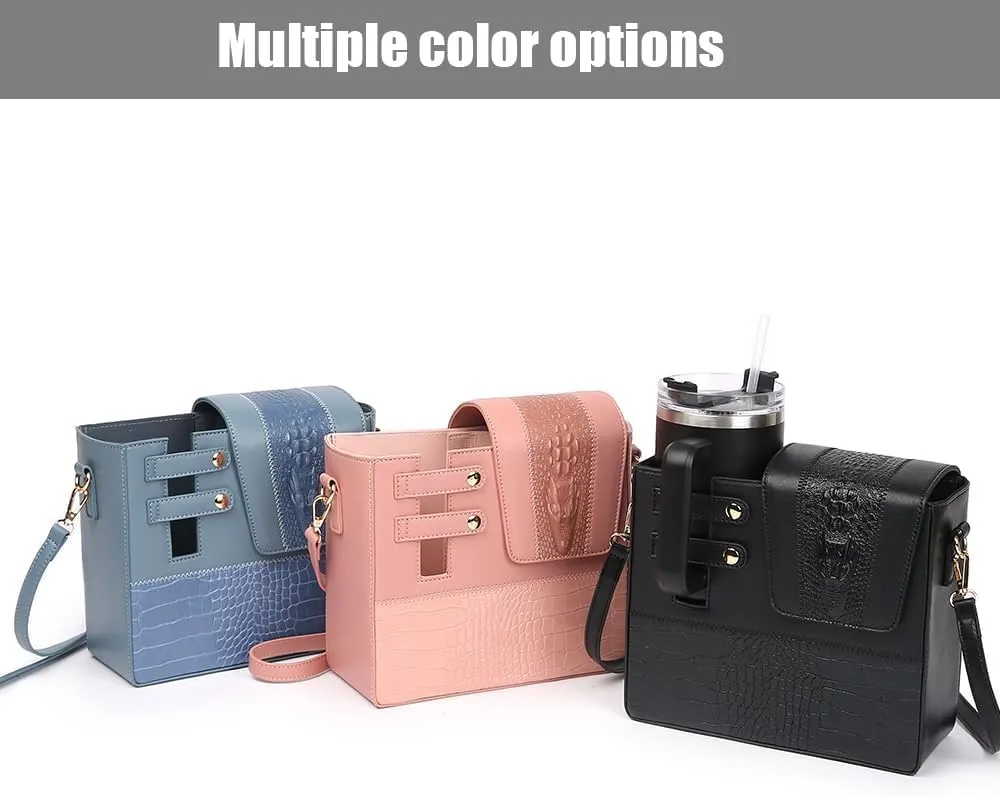 Crossbody Bag Purse for Stanley Cup Bag 2025 New Outdoor Portable Water Bottle Holder with Adjustable Shoulder Strap