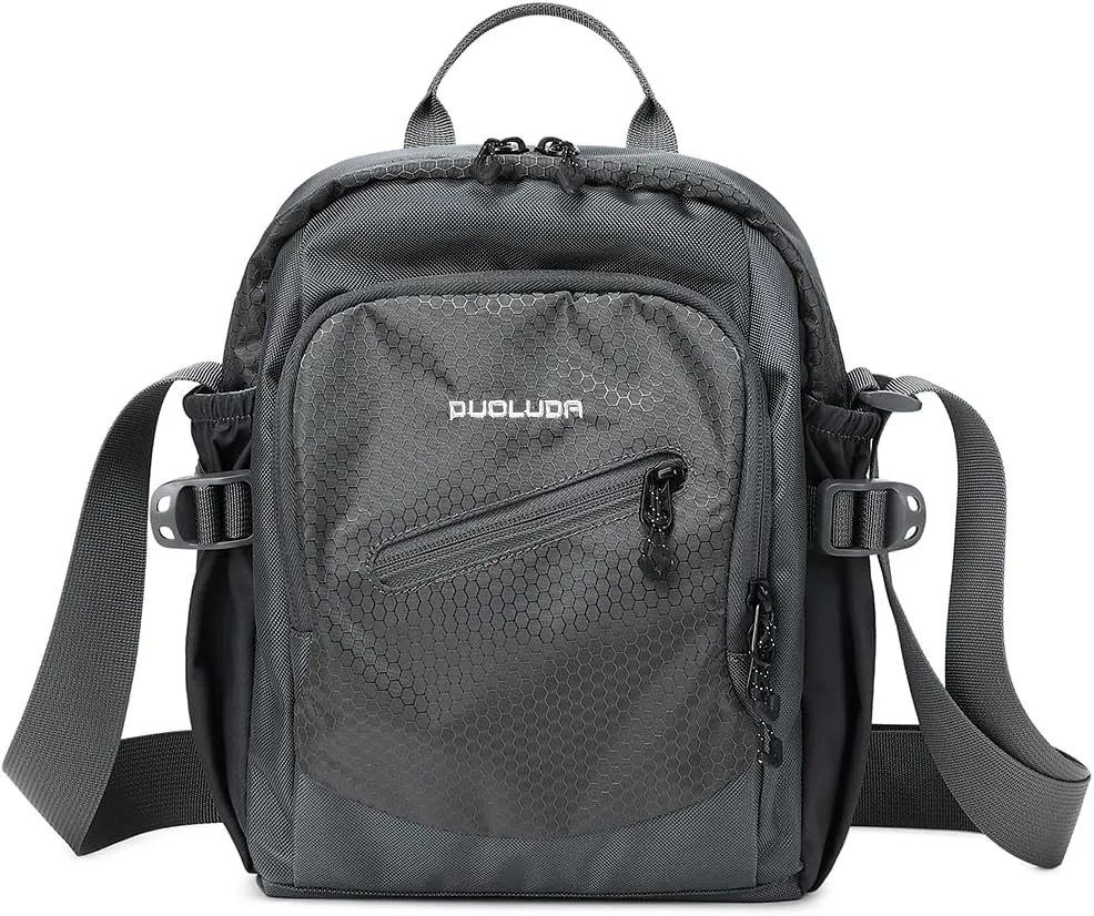 Crossbody Bag sports outdoor shoulder bag Unisex Messenger Bag 10.2‘’×7.8‘’×3.5‘’ small Lightweight sports travel bag