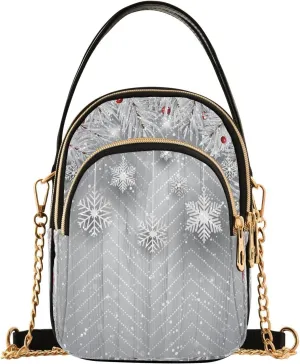 Crossbody Bags Crossbody Purse Chest Bag Christmas Gingerbread Snowman for Women Trendy