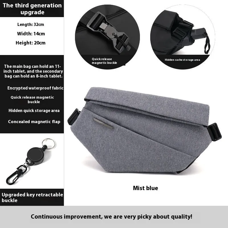 Crossbody Multifunctional Sports Fitness Chest Bag