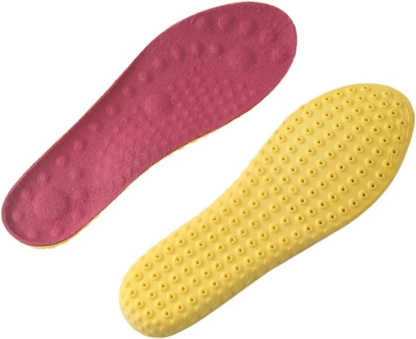CSCDD Casual Men's and Women's Insole Thermal Insole Sweat-absorbing Shock Absorption Plus Velvet Insole Men and Women(39-40)