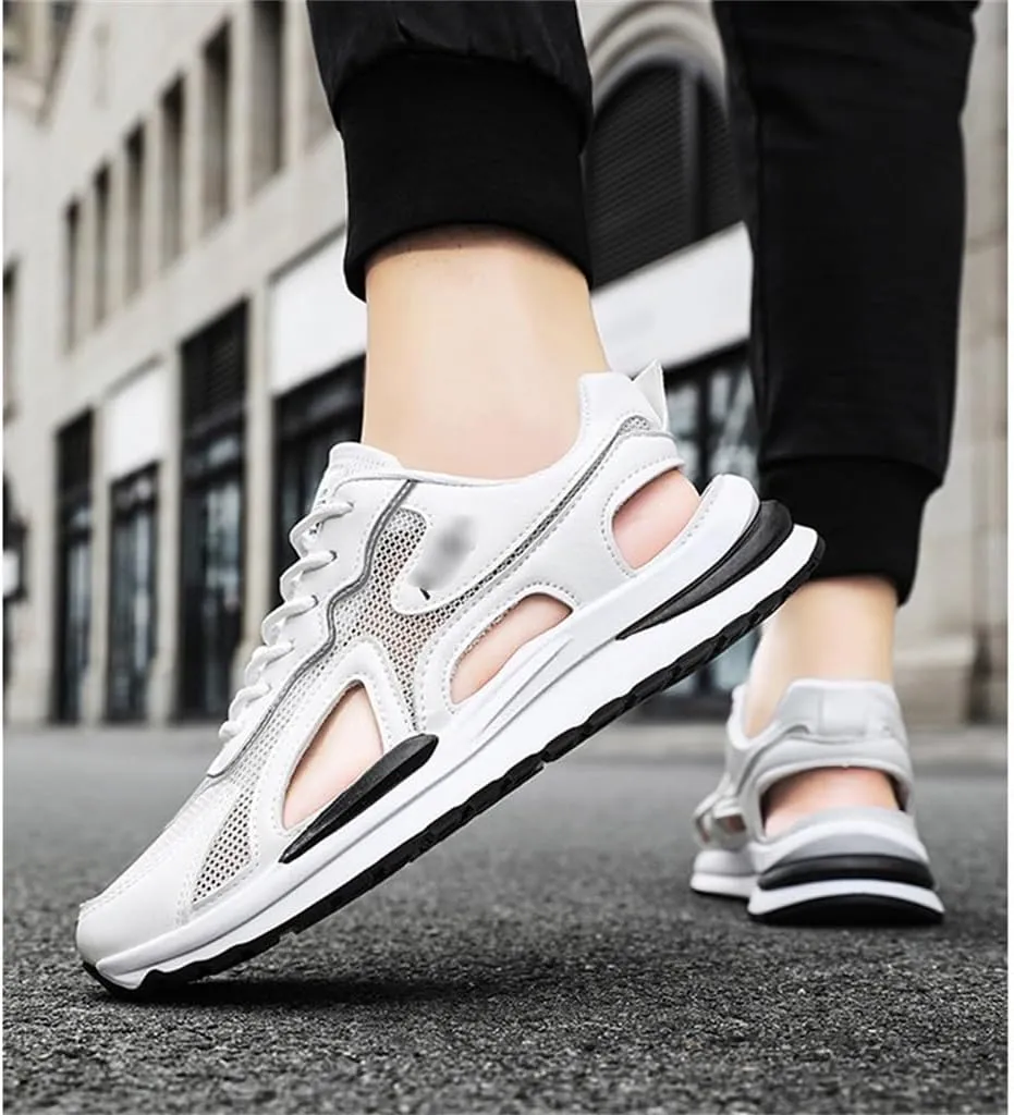 CSCDD White Outwear Casual Sports Mesh Breathable For Men