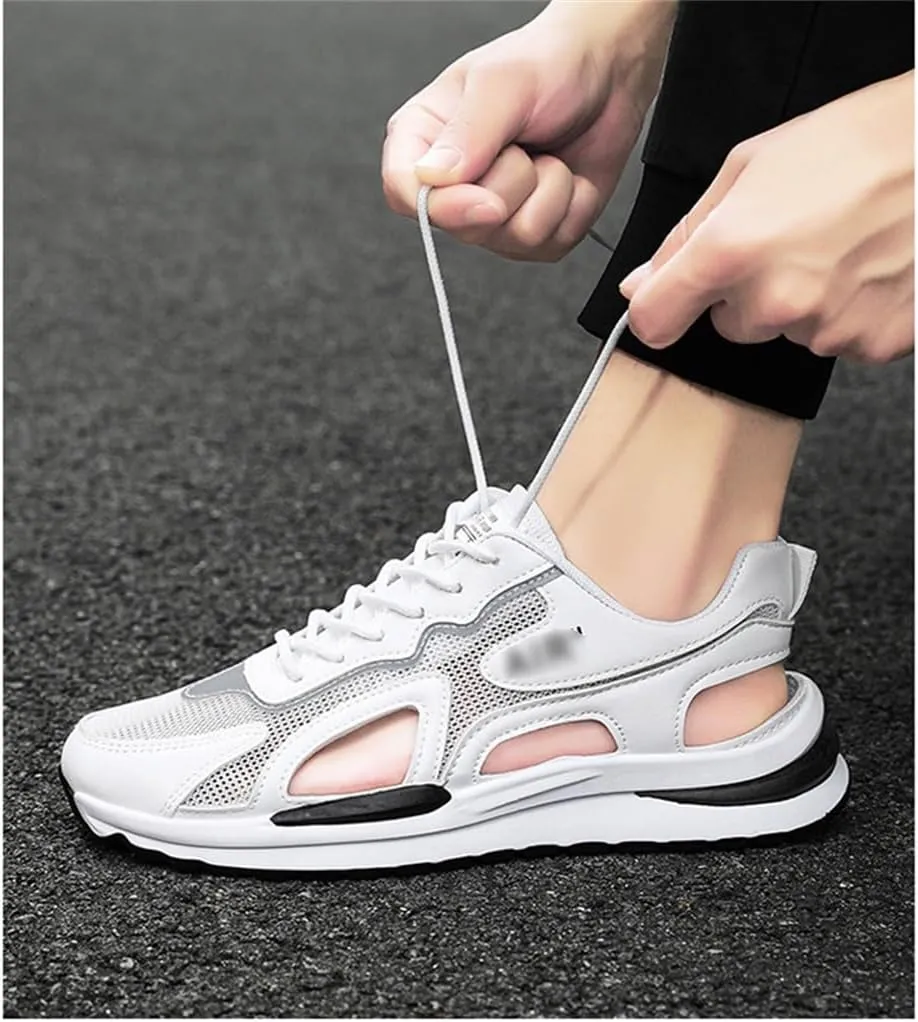 CSCDD White Outwear Casual Sports Mesh Breathable For Men