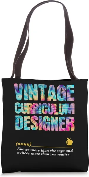 Curriculum Designer Appreciation Week Back to School Tote Bag
