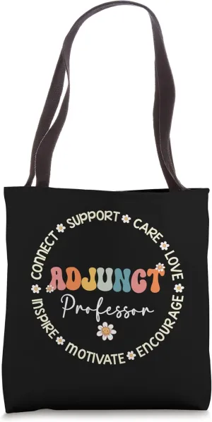 Cute Adjunct Professor Squad Appreciation Week back School Tote Bag