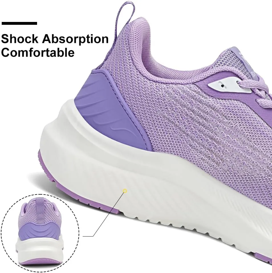 Dannto Womens Breathable Running Shoes Lightweight Walking Sneakers Non-Slip Athletic Sports
