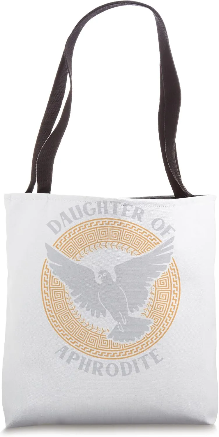 Daughter Of Aphrodite Greek Goddess Greek Mythology Tote Bag