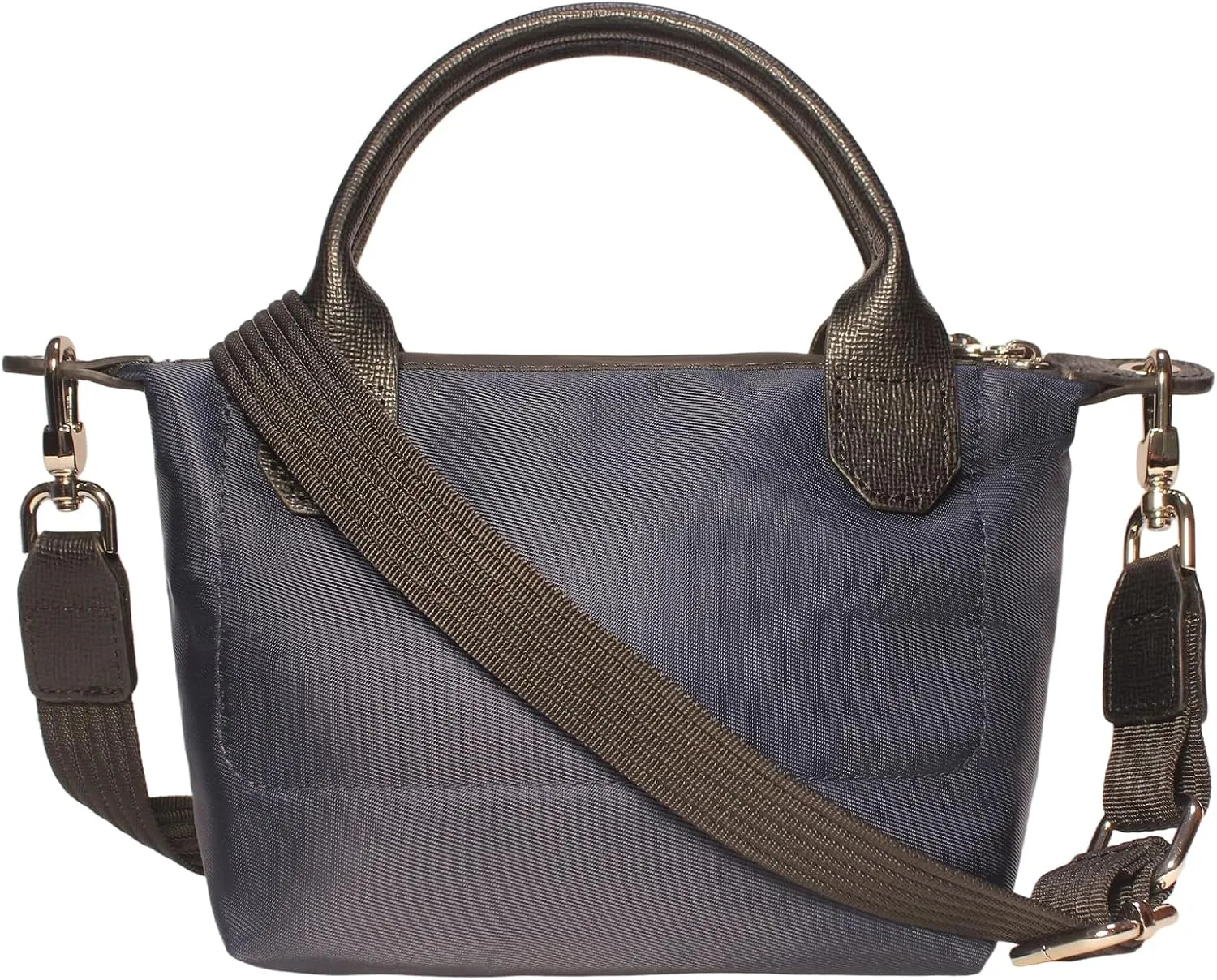 Designer Mini Tote for Women - Lightweight Crossbody Purse with Adjustable Dual Straps (2-Way Carry)