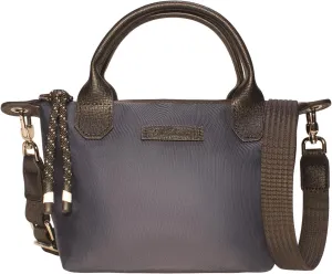 Designer Mini Tote for Women - Lightweight Crossbody Purse with Adjustable Dual Straps (2-Way Carry)