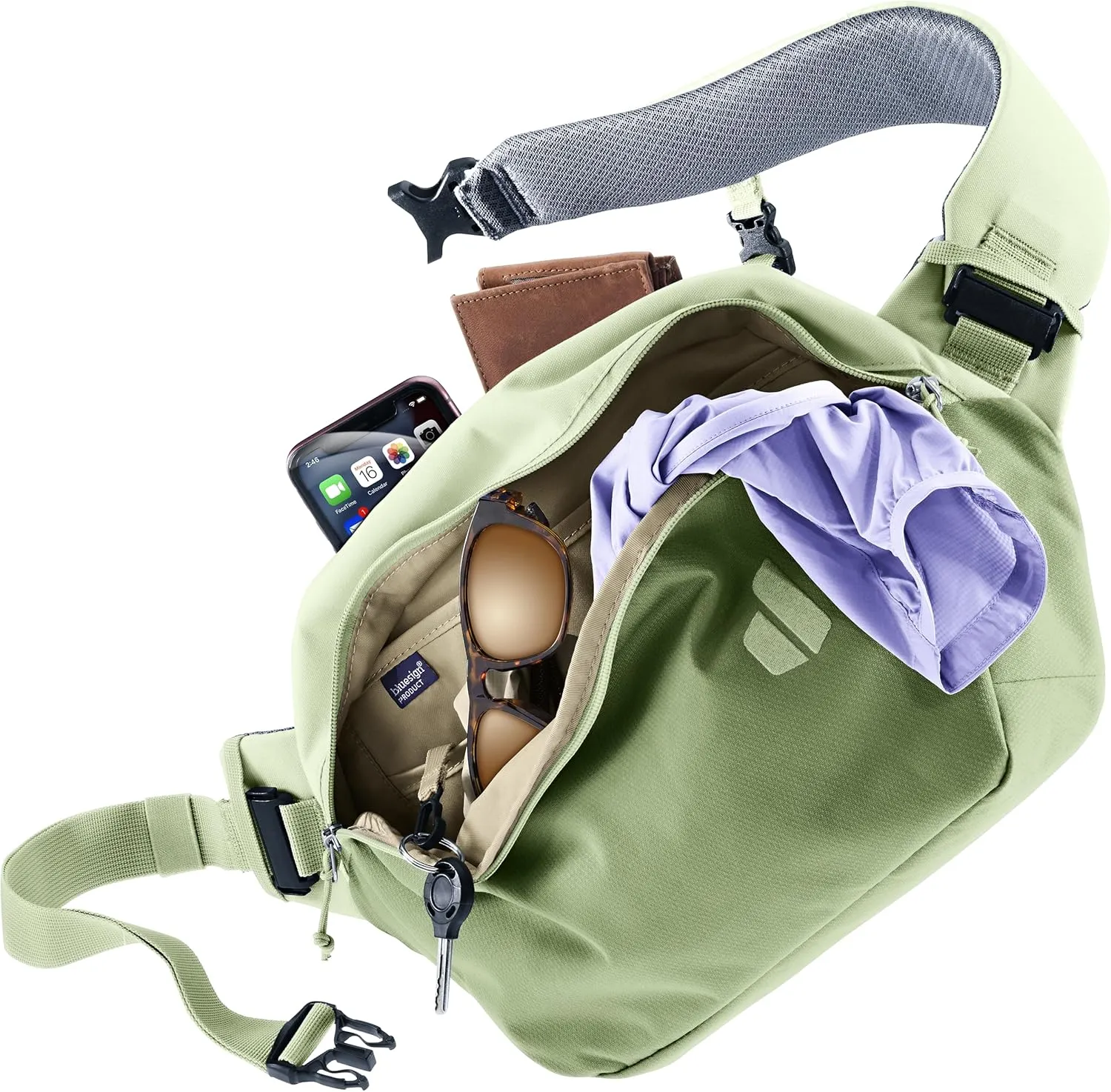 Deuter Unisex Stroof 5, Crossbody Lifestyle Bag for Travel, 5 Liter
