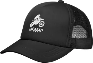 Dirt BKE Motocross American Flag Adjustable Mesh Baseball Cap Breathable Sports Outdoor Hat