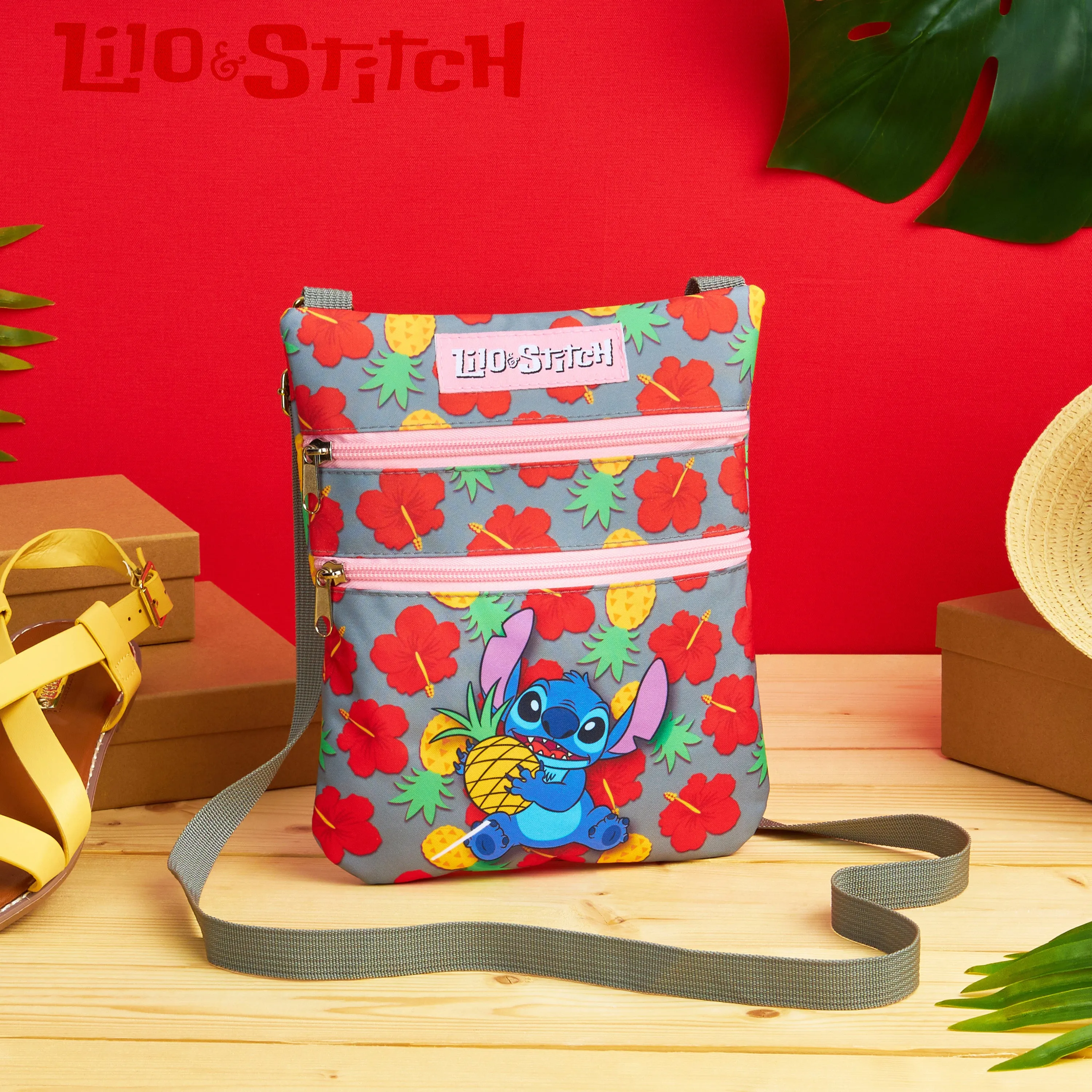 Disney Stitch Crossbody Bag for Girls Teens Shoulder Bag Long Strap Stitch Gifts