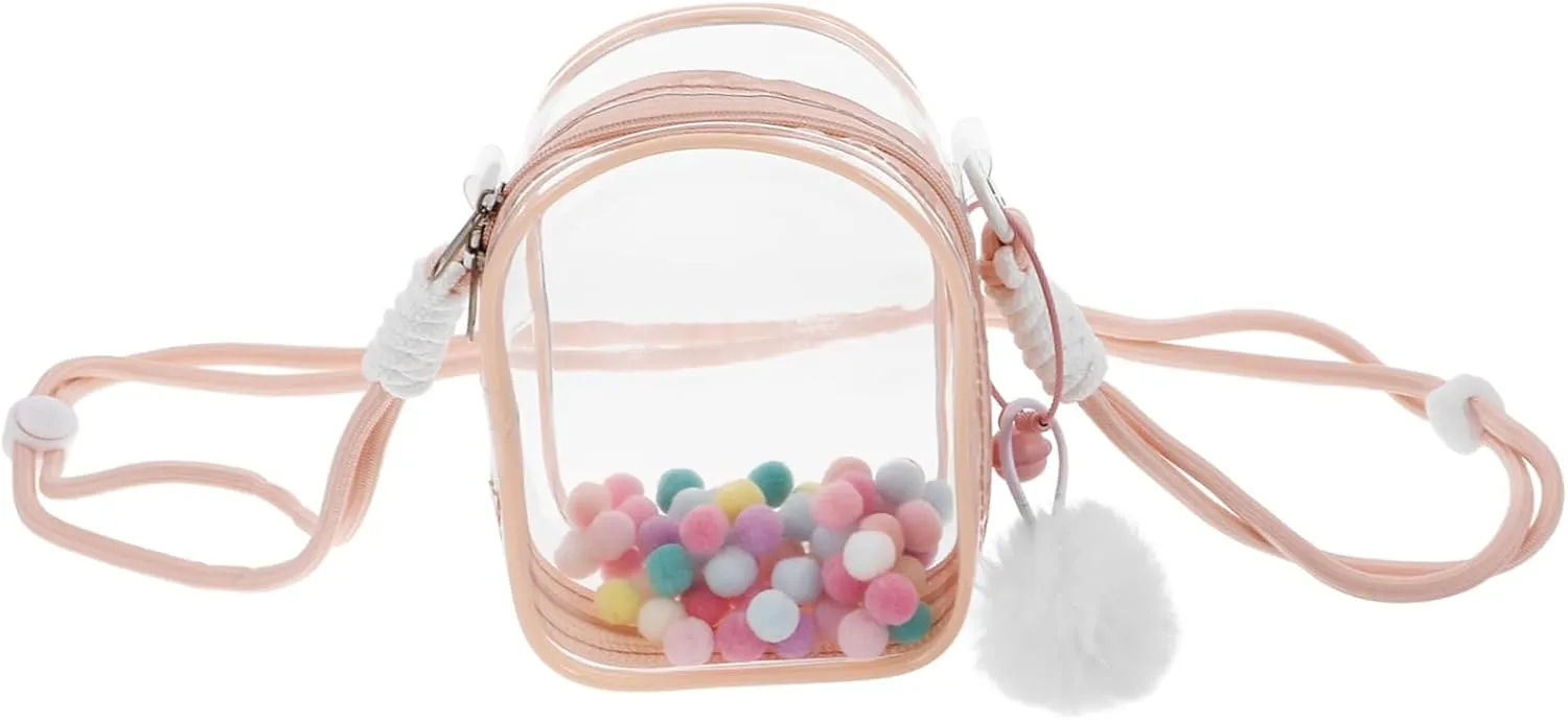 Doll Storage Bag Shoulder Strap High Transparency Display Case for Mini Figures Portable and Dustproof Doll Carrier