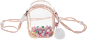 Doll Storage Bag Shoulder Strap High Transparency Display Case for Mini Figures Portable and Dustproof Doll Carrier