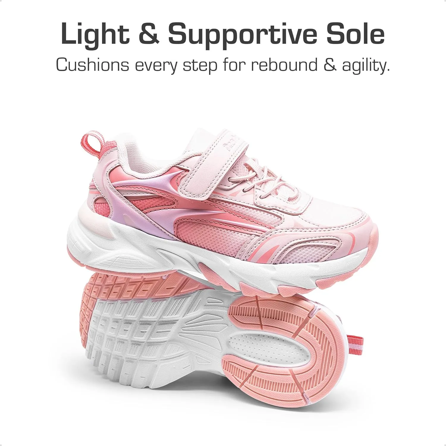 DREAM PAIRS Boys Girls Shoes Kids Tennis Athletic Running Footwear Breathable Walking Sneakers for Little/Big Kid
