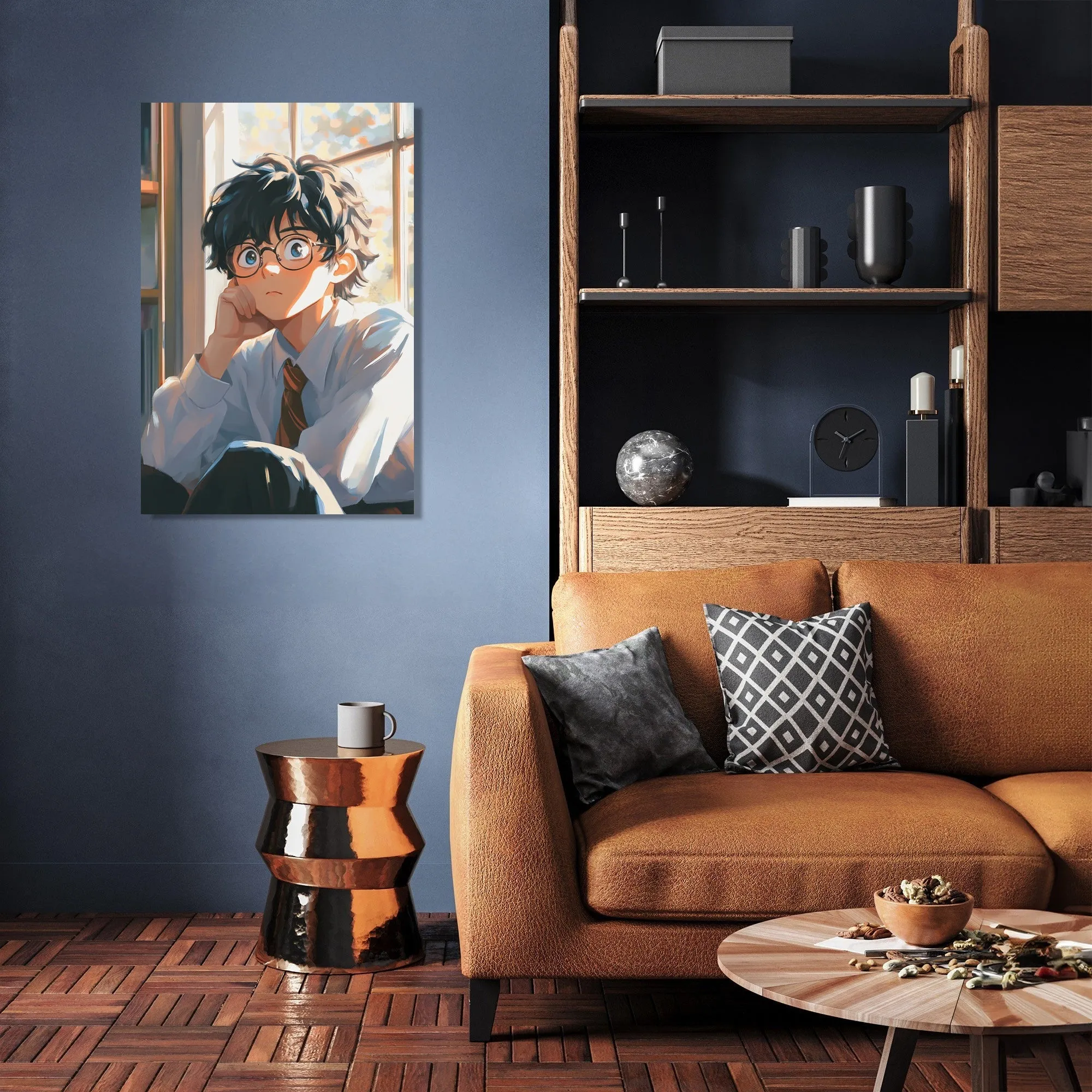 Dreamy Student Window Canvas