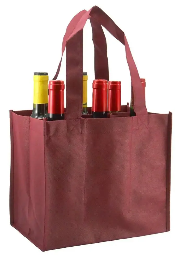 Eco-friendly Wine Bottle Bags
