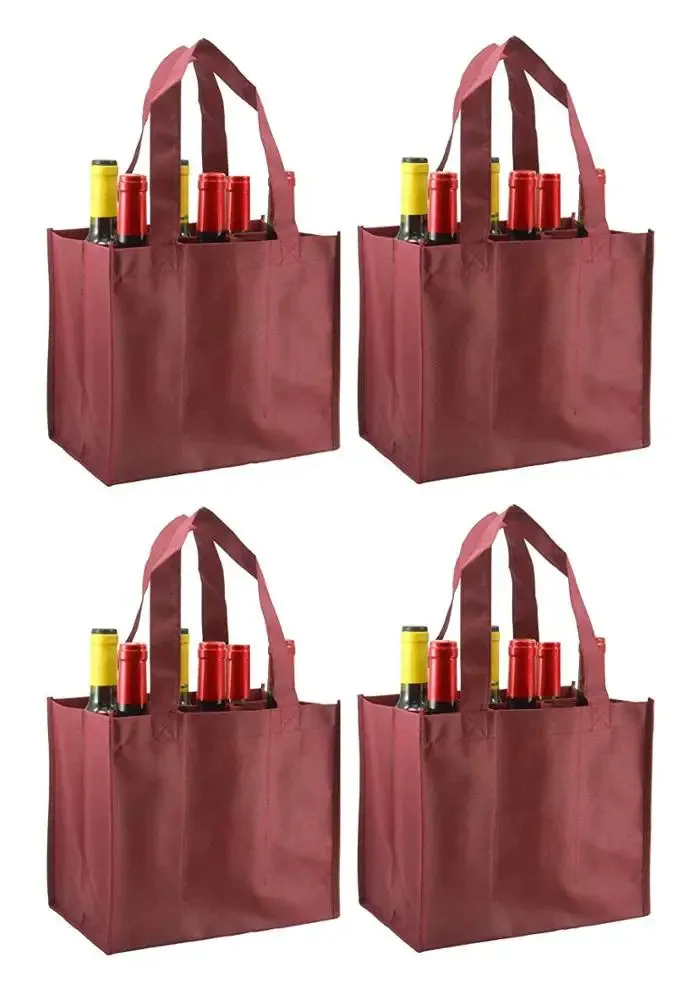 Eco-friendly Wine Bottle Bags