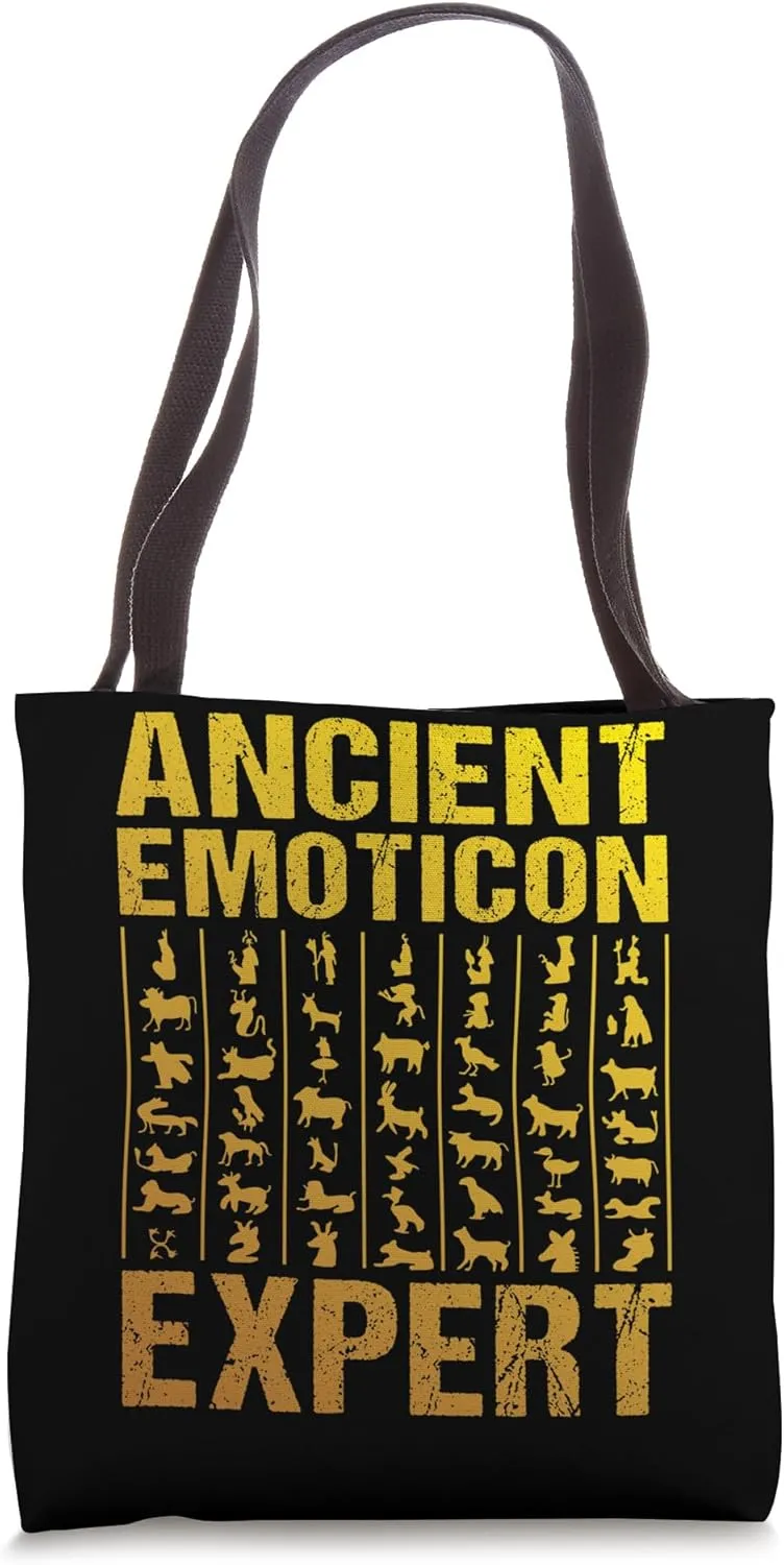 Egyptian Hieroglyphics Egyptologist Tote Bag