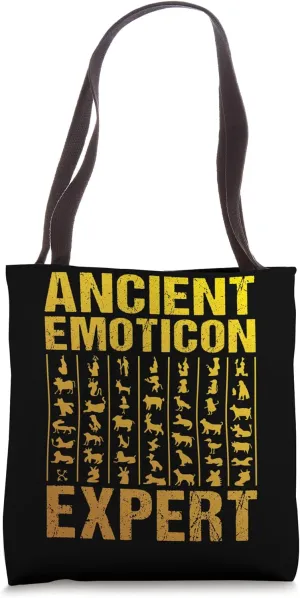 Egyptian Hieroglyphics Egyptologist Tote Bag