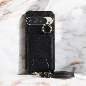 Elegance Crossbody Leather Wallet Case - Google