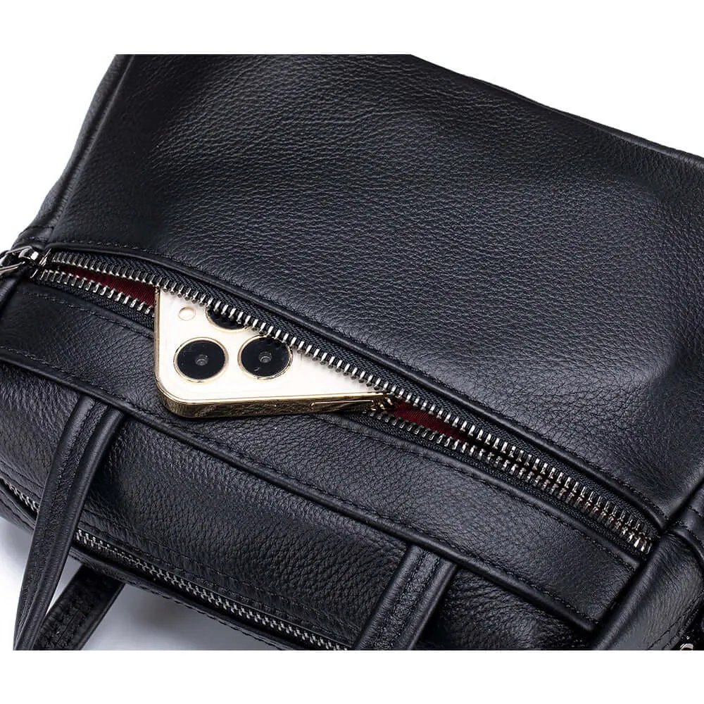 Elegant Leather Handbag – Versatile & Stylish