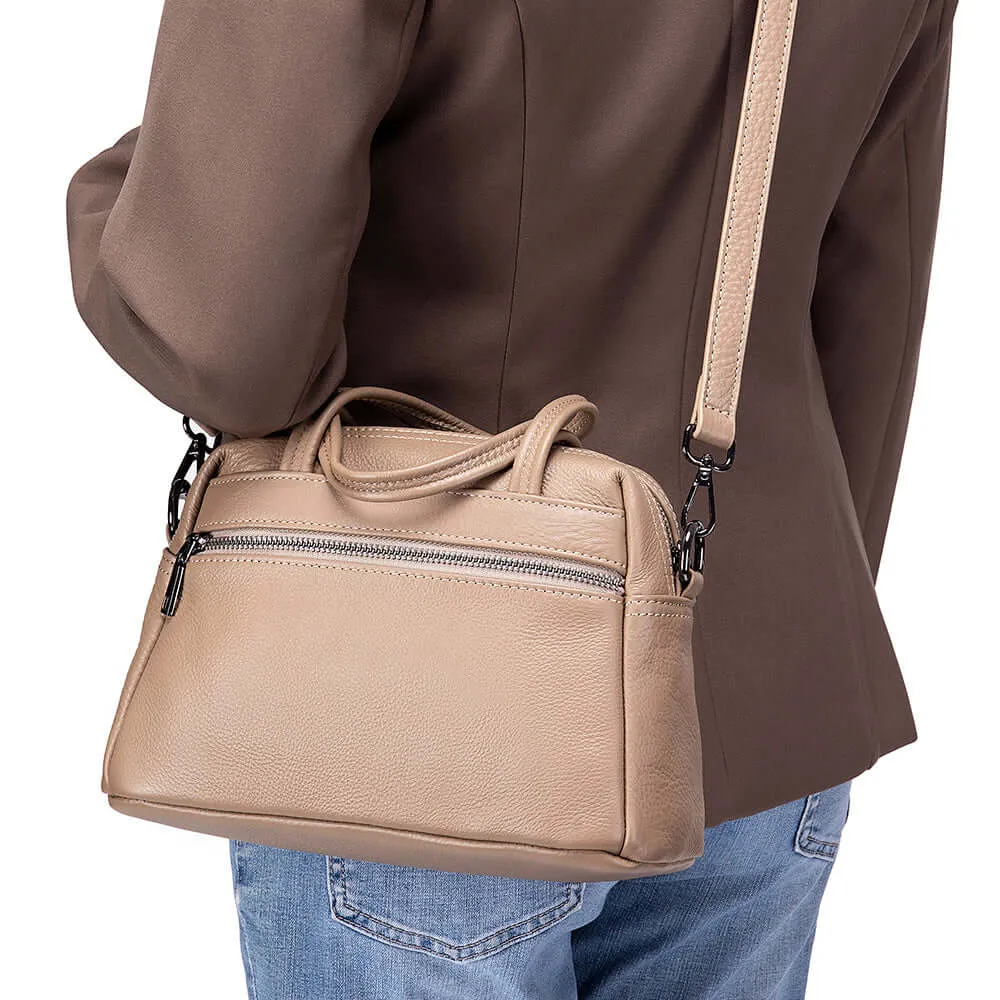 Elegant Leather Handbag – Versatile & Stylish