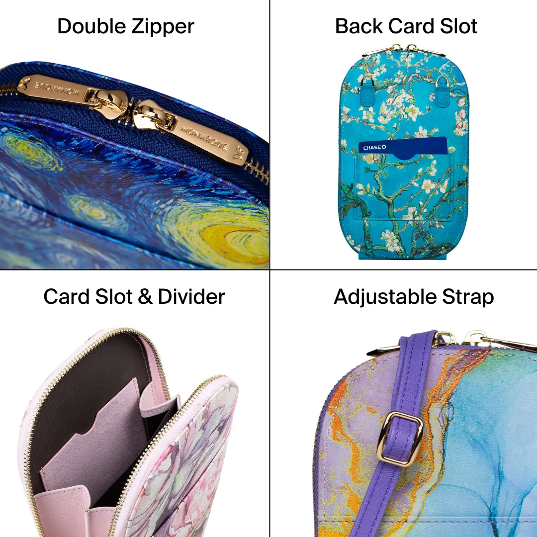 Enameled Wave Crossbody