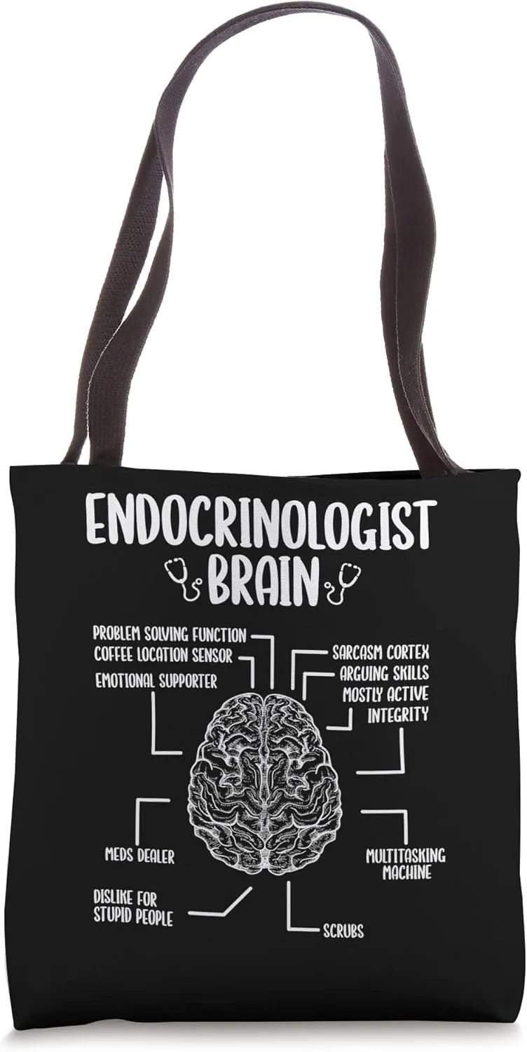 Endocrinologist Essentials Diabetologist Accessoires Badge Tote Bag