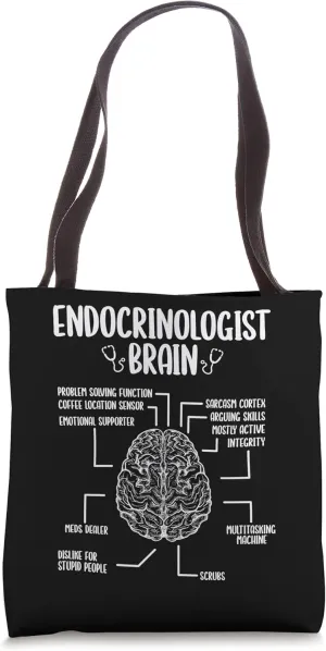 Endocrinologist Essentials Diabetologist Accessoires Badge Tote Bag