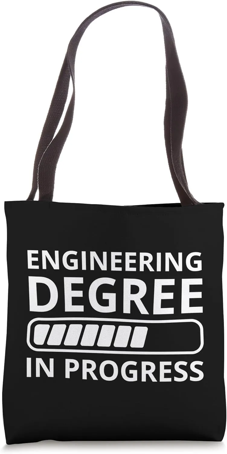 Engineering Degree Loading Future Engineer in Progress Tote Bag