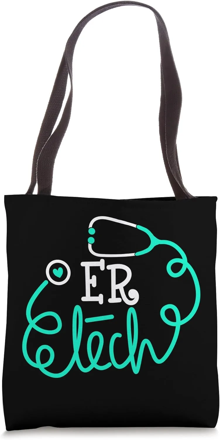 ER Tech Cute Emergency Room Technician Technologist Tote Bag