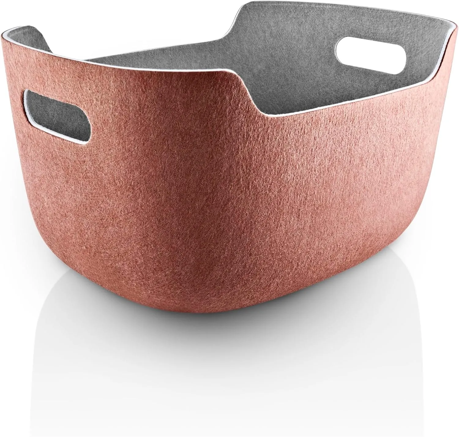 EVA SOLO | Tidy Basket 48x35x26cm Chestnut | Versatile Storage for Toys, Books, & Office Supplies | Well-Organized Home with Danish Design & Functionality | Chestnut