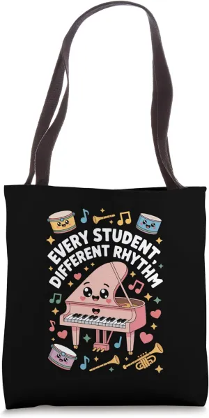 Every Student Different Rhythm Teacher Tote Bag