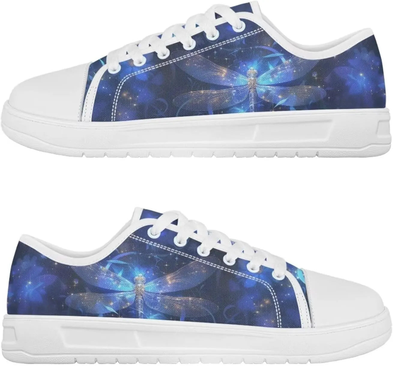 Fashion Sneakers for Women Lace up Memory Foam Insole and Non-Slip Womens Shoes Dressy Casual Spring Shoes
