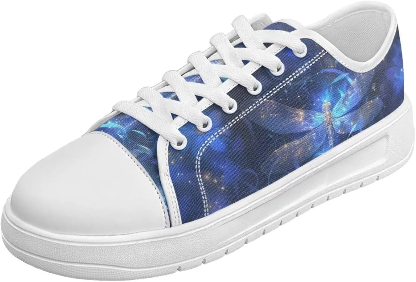 Fashion Sneakers for Women Lace up Memory Foam Insole and Non-Slip Womens Shoes Dressy Casual Spring Shoes