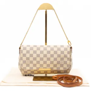 Favorite MM Damier Azur