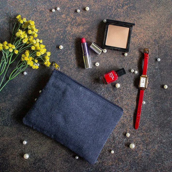 Feisty Tangerine - Canvas Pouch