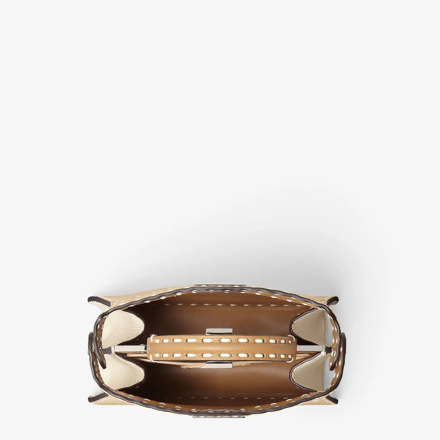 Fendi  Peekaboo Iseeu Small Bag Beige