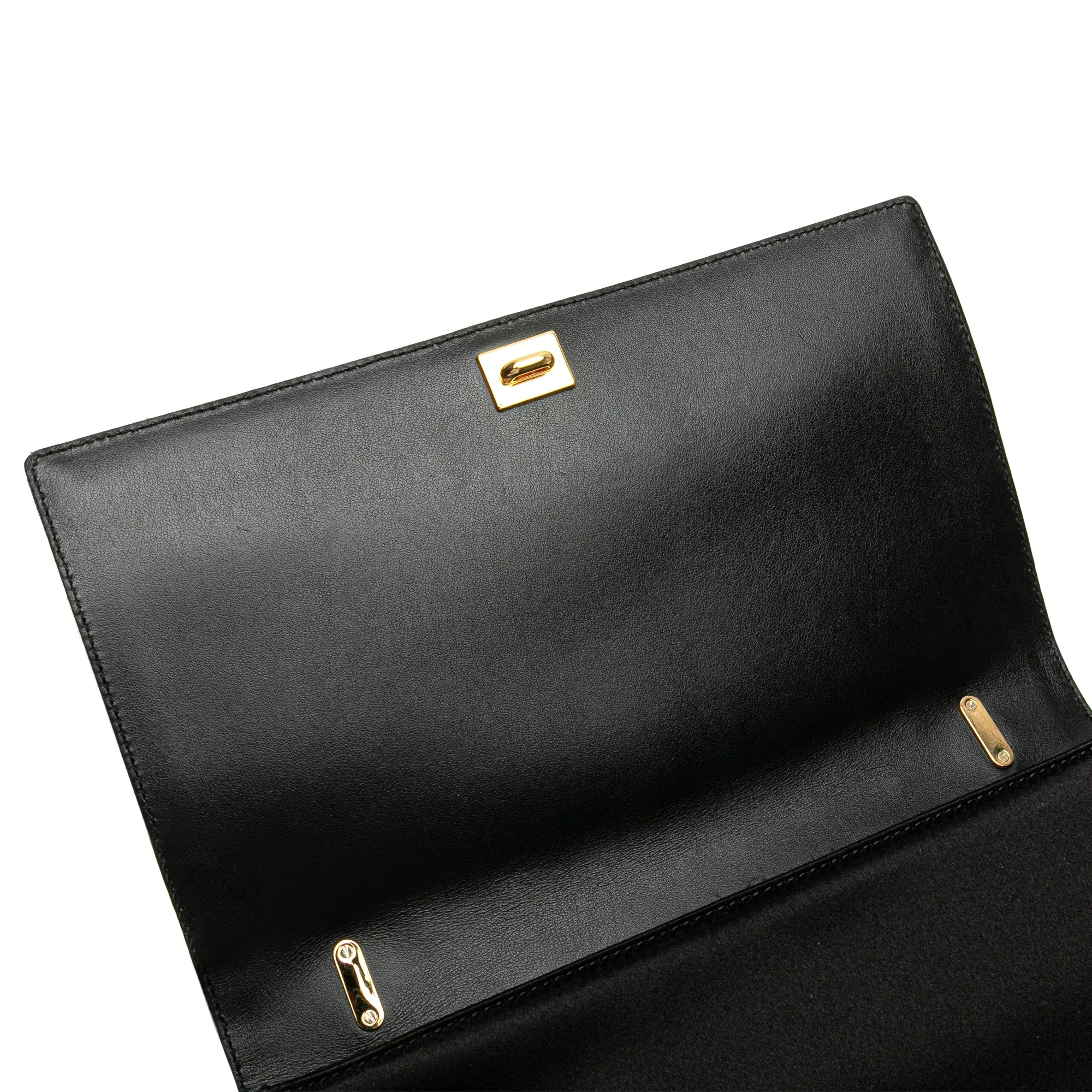 Ferragamo Medium Vara Embellished Satin Ginny Chain Crossbody