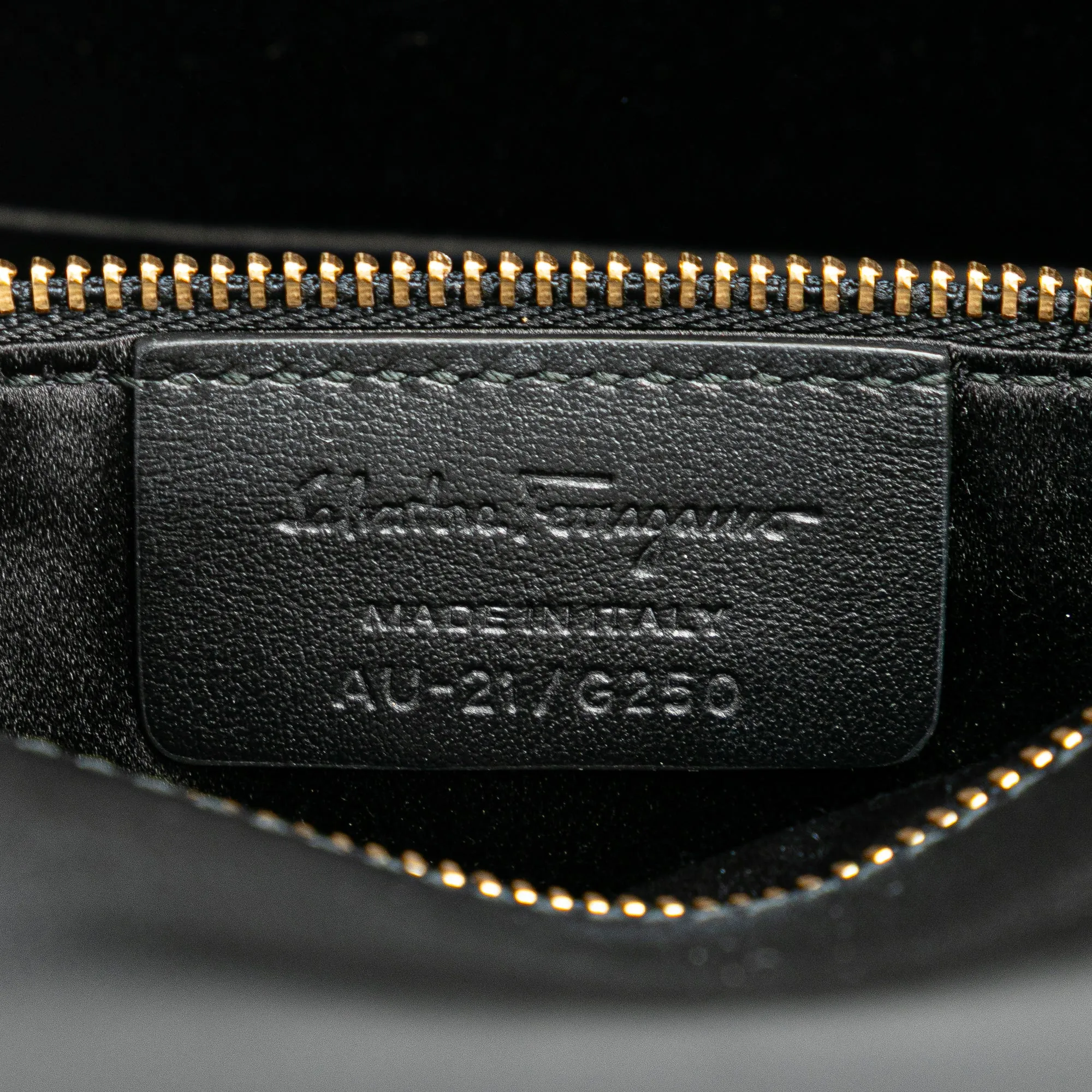 Ferragamo Medium Vara Embellished Satin Ginny Chain Crossbody