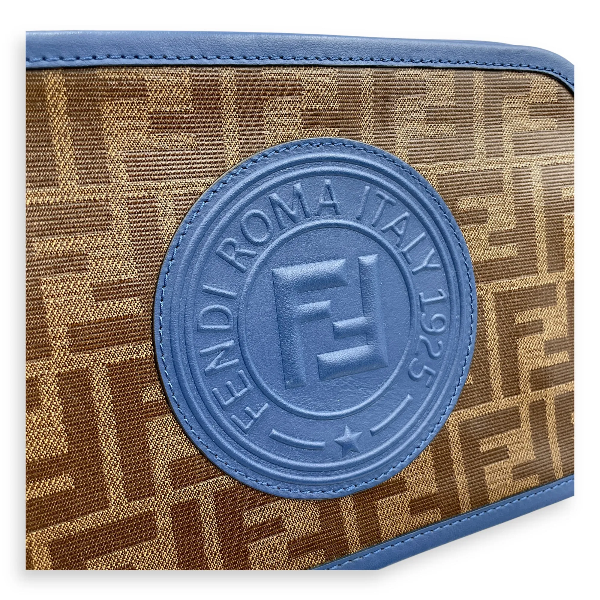 FF 1974 Camera Bag 23x15x9 cm Multi-colour Crossbody Bag in Canvas, Gold hardware