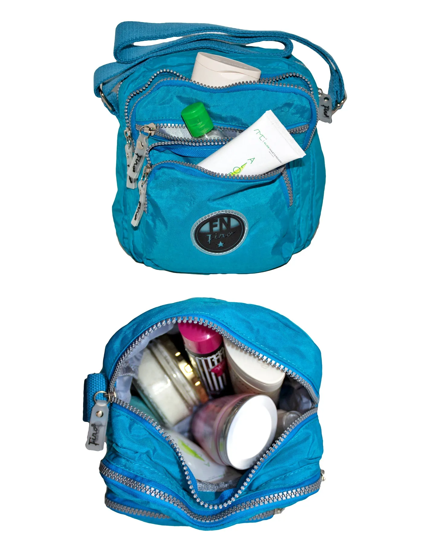 Fino SK-7733 Washed Nylon Lightweight Waterproof Shoulder Bag
