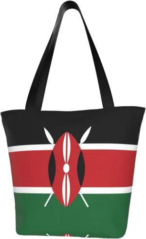 Flag of Kenya Women's fashion shoulder bag, shopping handbag, suitable for weekend travel shopping shoulder bag messenger bag