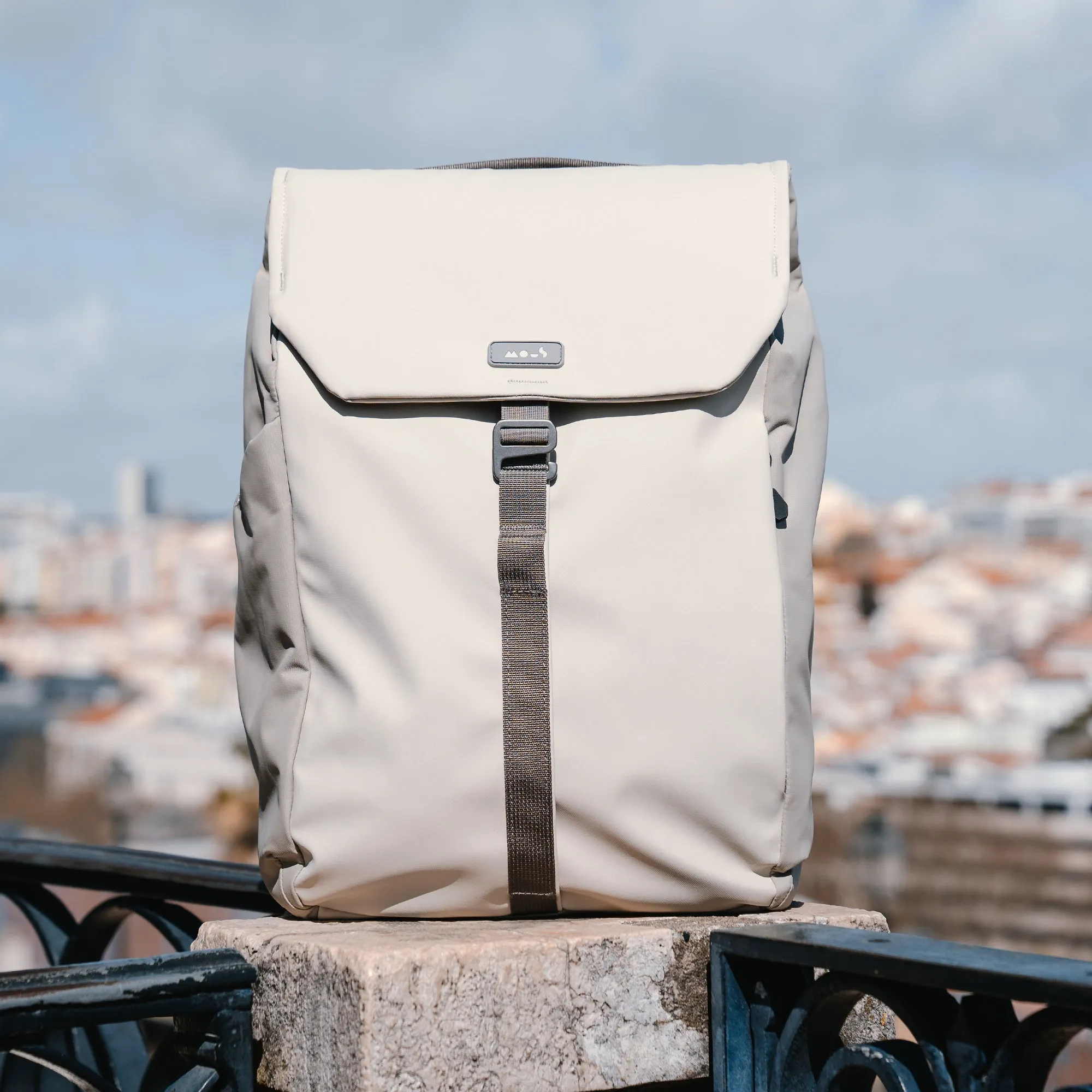 Flap Backpack – Stone