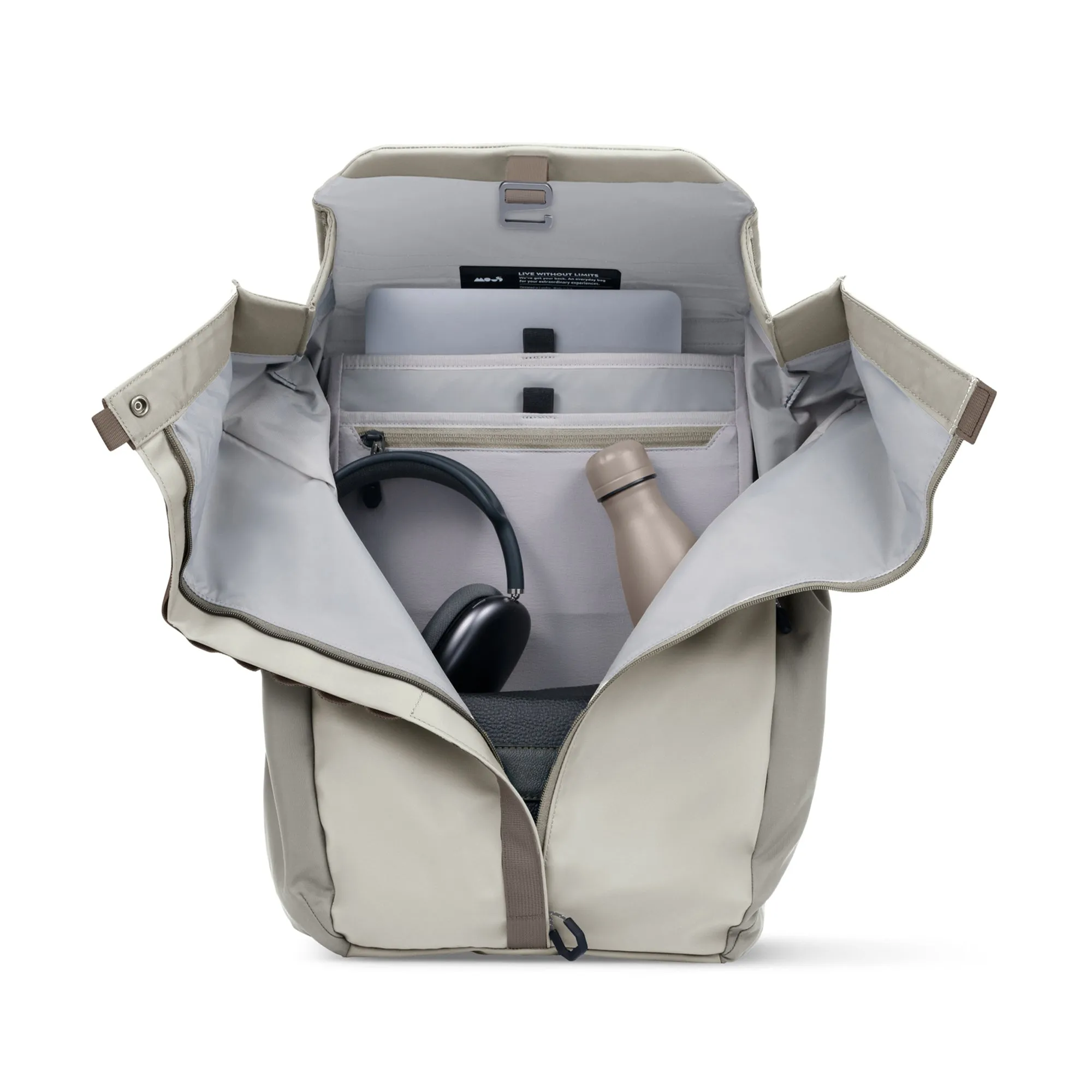Flap Backpack – Stone