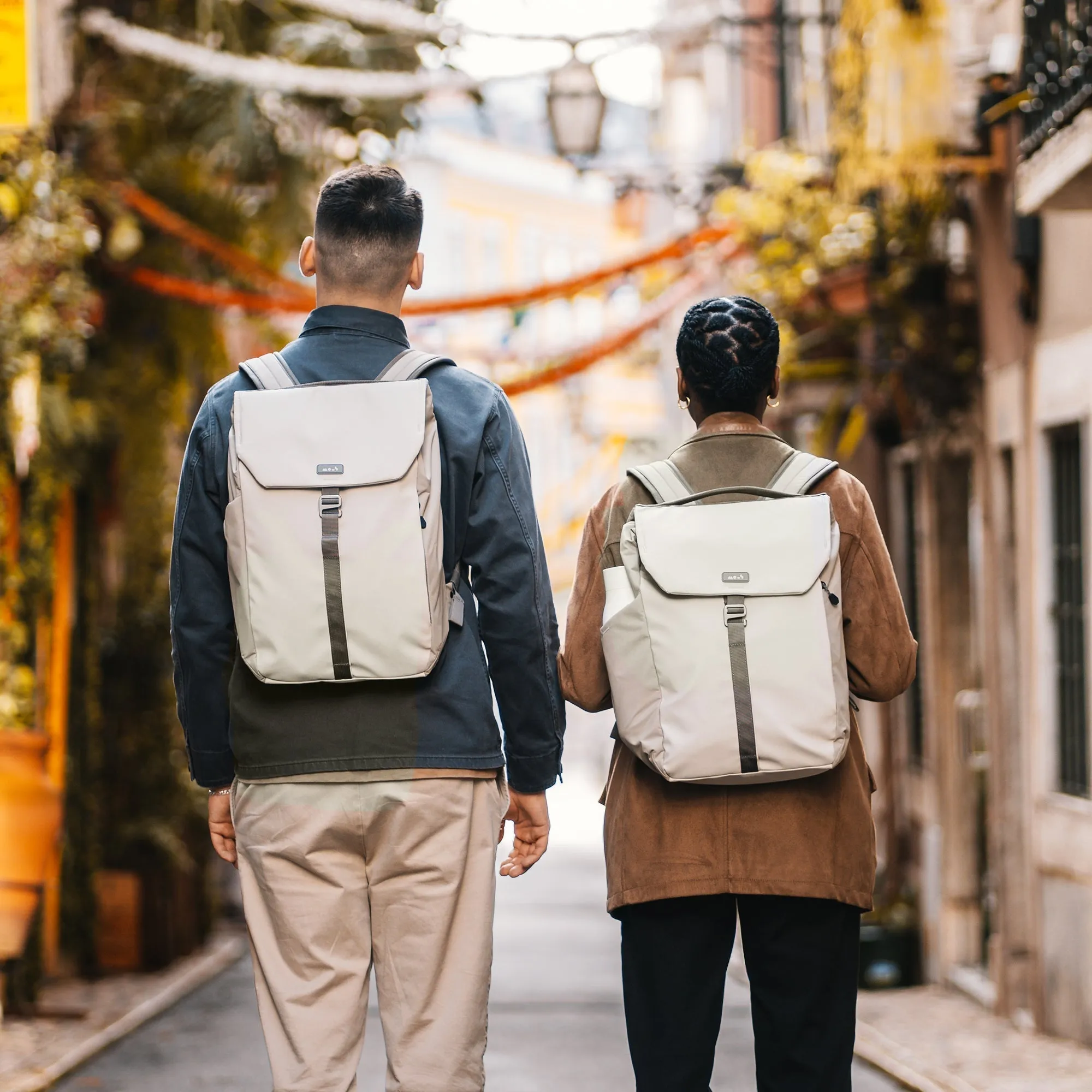 Flap Backpack – Stone