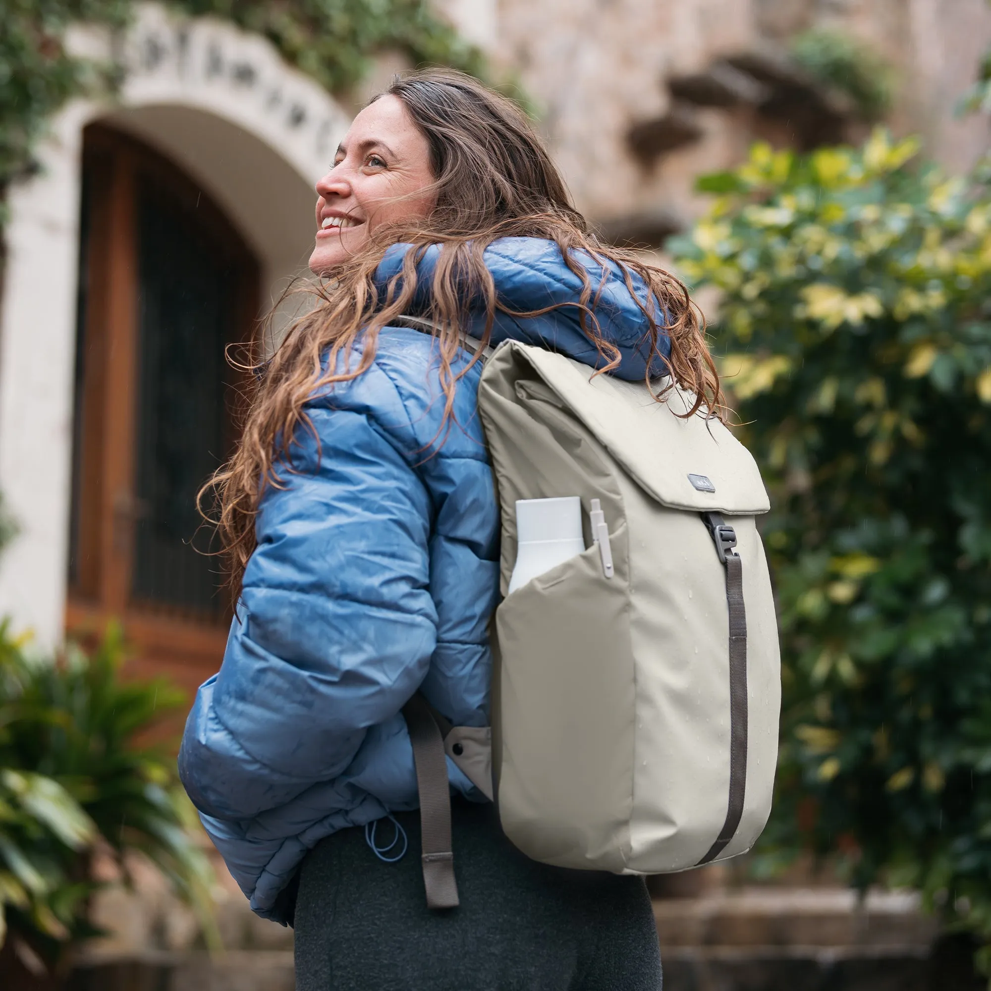 Flap Backpack – Stone