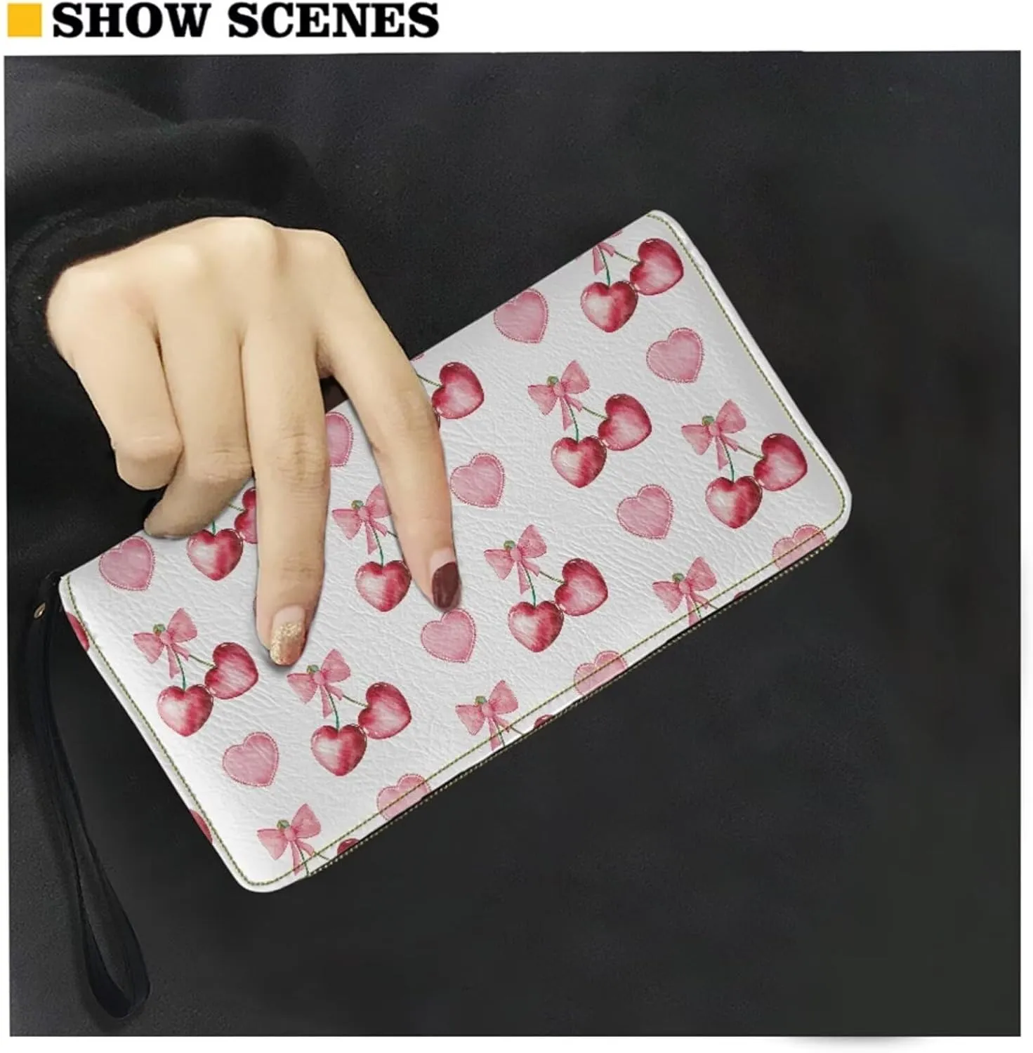 FOR U DESIGNS Purse and Wallet Set for Women Hobo Crossbody Bags Anti Theft Cute Shoulder Bags Valentine's Day Gifts for Her