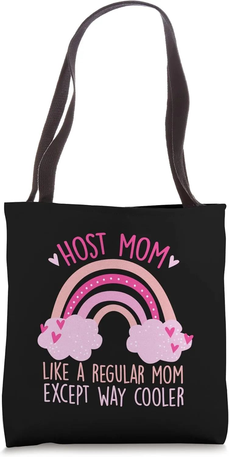 Foreign Host Family Mom Cute Exchange Student Host Mom Tote Bag